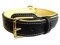 Adjustable Royal Nappa Padded Hand Made Leather Dog Collar - code: C443