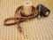 Adjustable Leather Dog Leash With Extra Handle