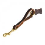 Fast Grab Leather Dog Pull Tab