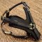 Adjustable Exclusive Luxury Handcrafted Padded Leather Dog Harness