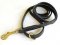 Adjustable Handcrafted leather dog leash width 1/2 inch with solid brass