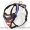 American Flag Leather Dog Harness