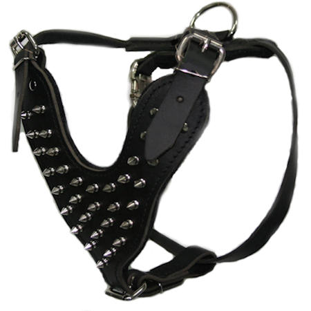 Adjustable Boxer Spike Dog Harness