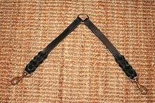 Adjustable Braided leather coupler for walking 2 dogs