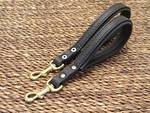 Adjustable Short leather dog leash