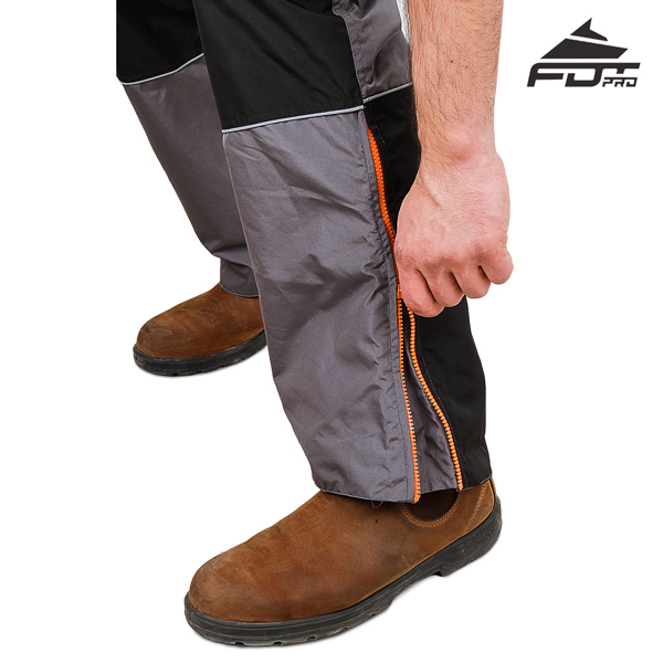 Professional Design Pants with Reliable Zippers for Dog Tracking